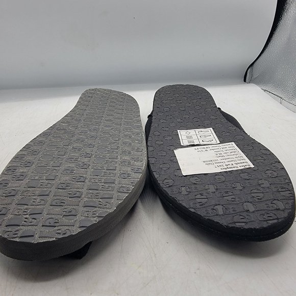 Sanuk Donna Daily Womens 7 Black Slip On Loafer Shoes Casual Walking Comfort - Picture 14 of 15